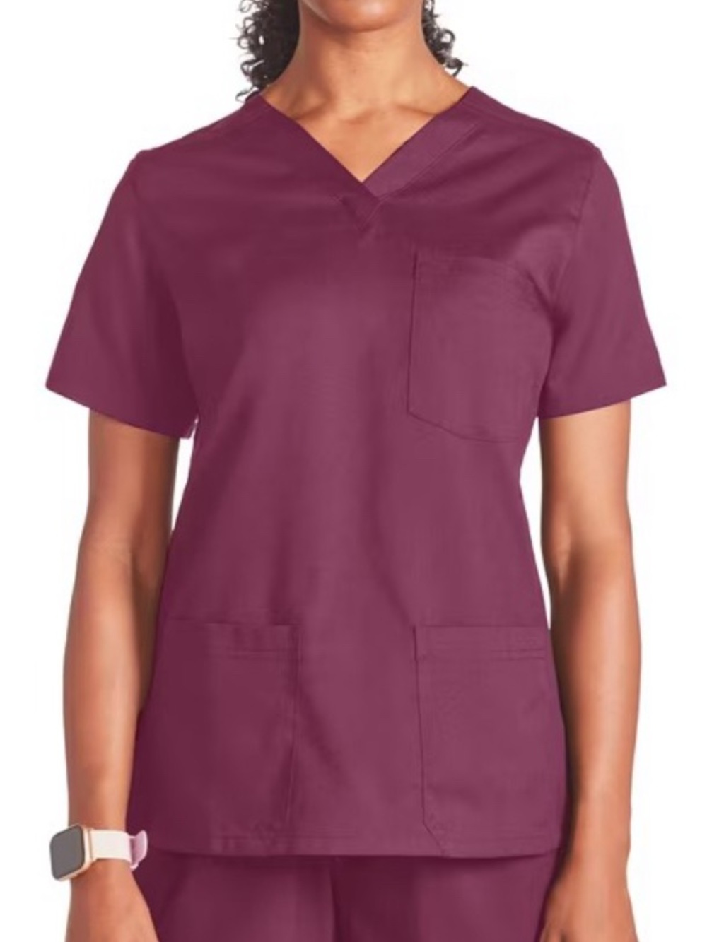 Reebok Women's Tech Comfort 3 Pocket V Neck Scrub Top